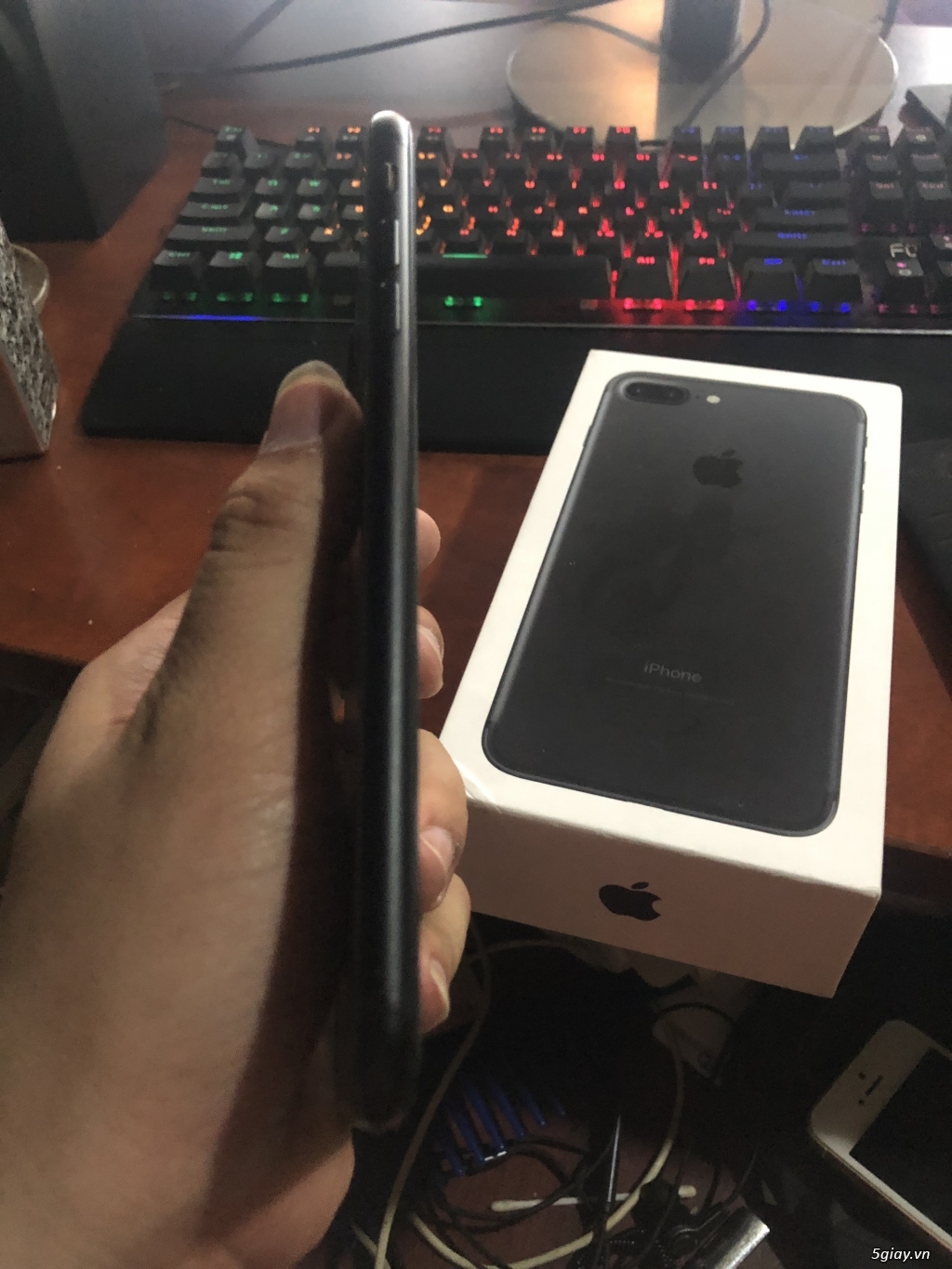 iphone 7 plus quốc tế đen 32g fullbox - 3