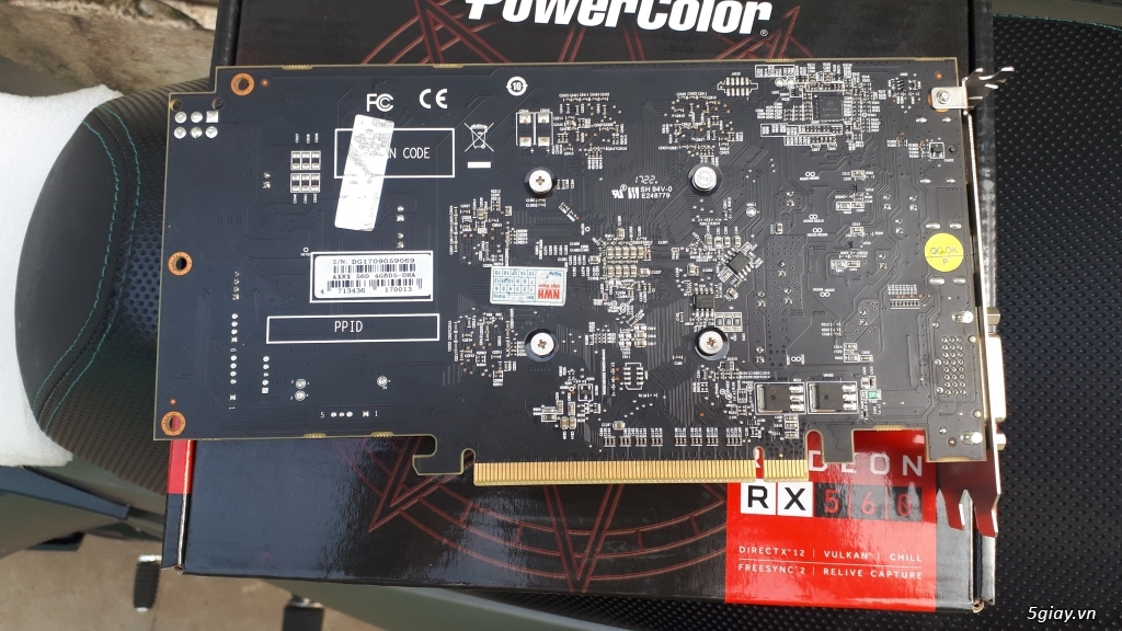 Cần bán 2 nguồn 750W + 2 card Powercolor RX560 4G - 5