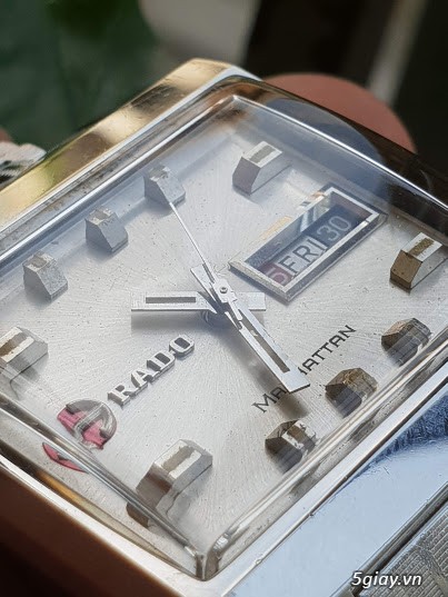 Đồng hồ Rado Manhatan tự động Swiss made zin nguyên con - 10