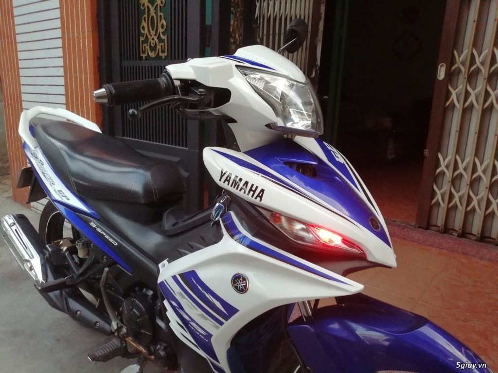 Exciter 135 xanh trắng GP nhà giữ kĩ rất mới, Zin nguyên bản BSTP - 2