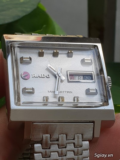 Đồng hồ Rado Manhatan tự động Swiss made zin nguyên con - 1
