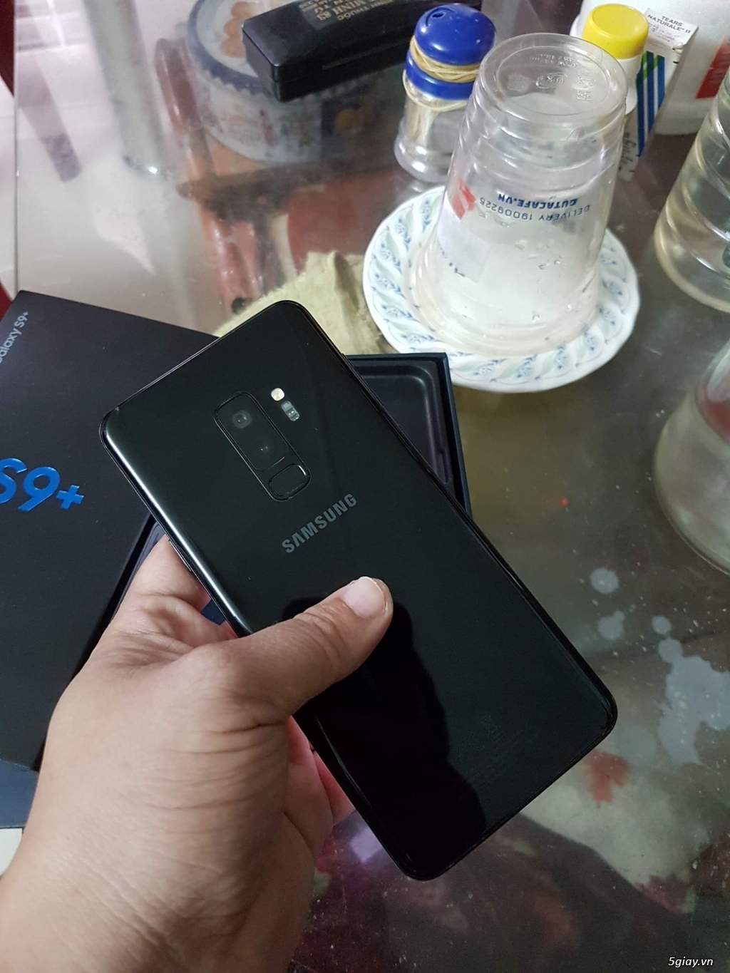 S9 plus đen 128gb 2 sim, Samsung Việt Nam bảo hành 5/2019 - 5