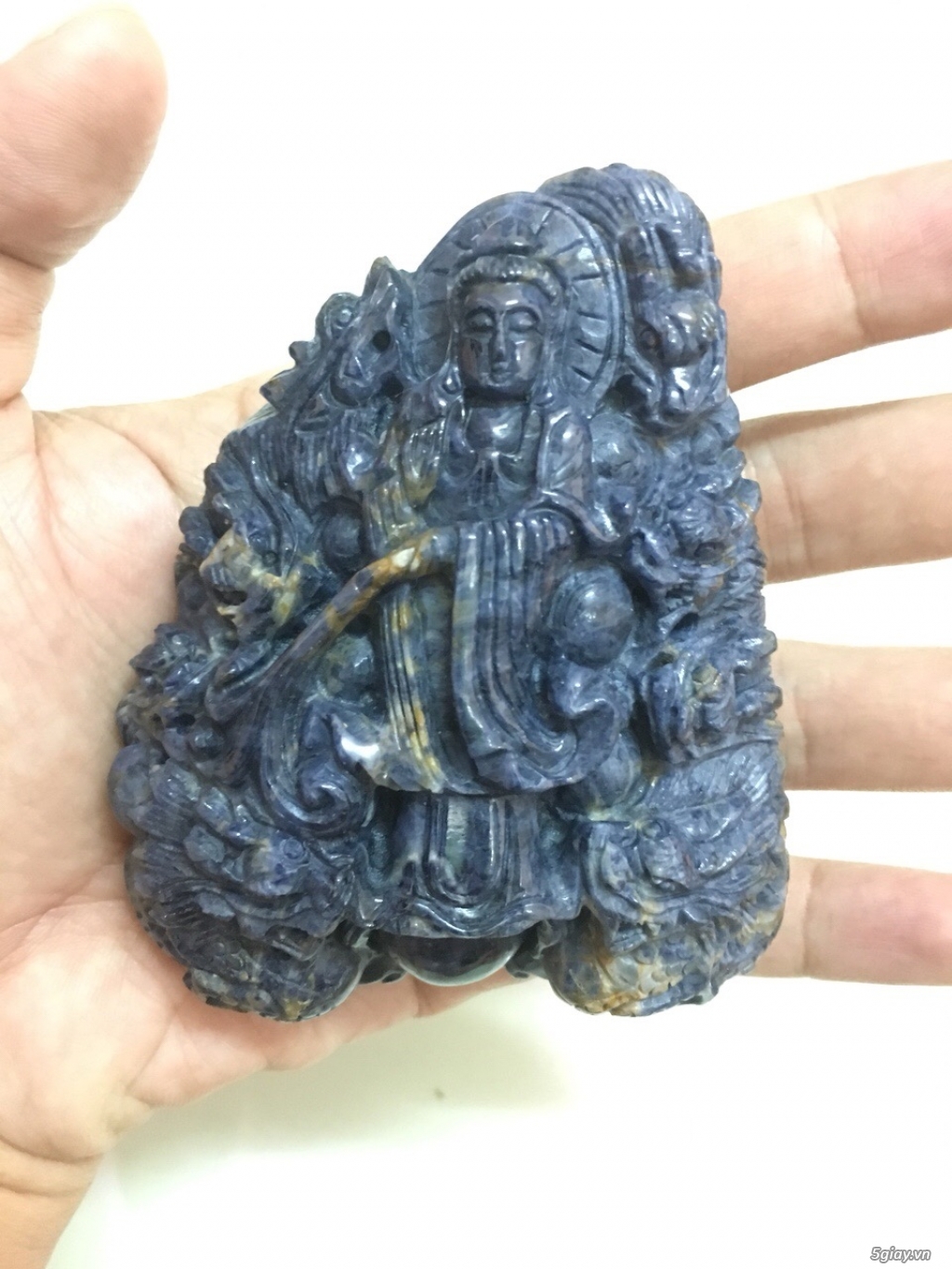 Mặt dây, Nhẫn Cẩm thạch chạm rồng, Tỳ hưu phong thuỷ - 9