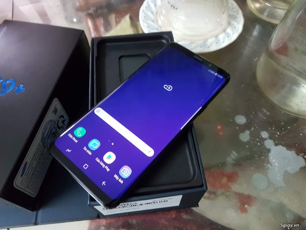 S9 plus đen 128gb 2 sim, Samsung Việt Nam bảo hành 5/2019