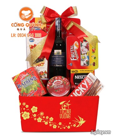 Giỏ quà Tết 2019 mới nhất - Quà Tết Cống Quỳnh