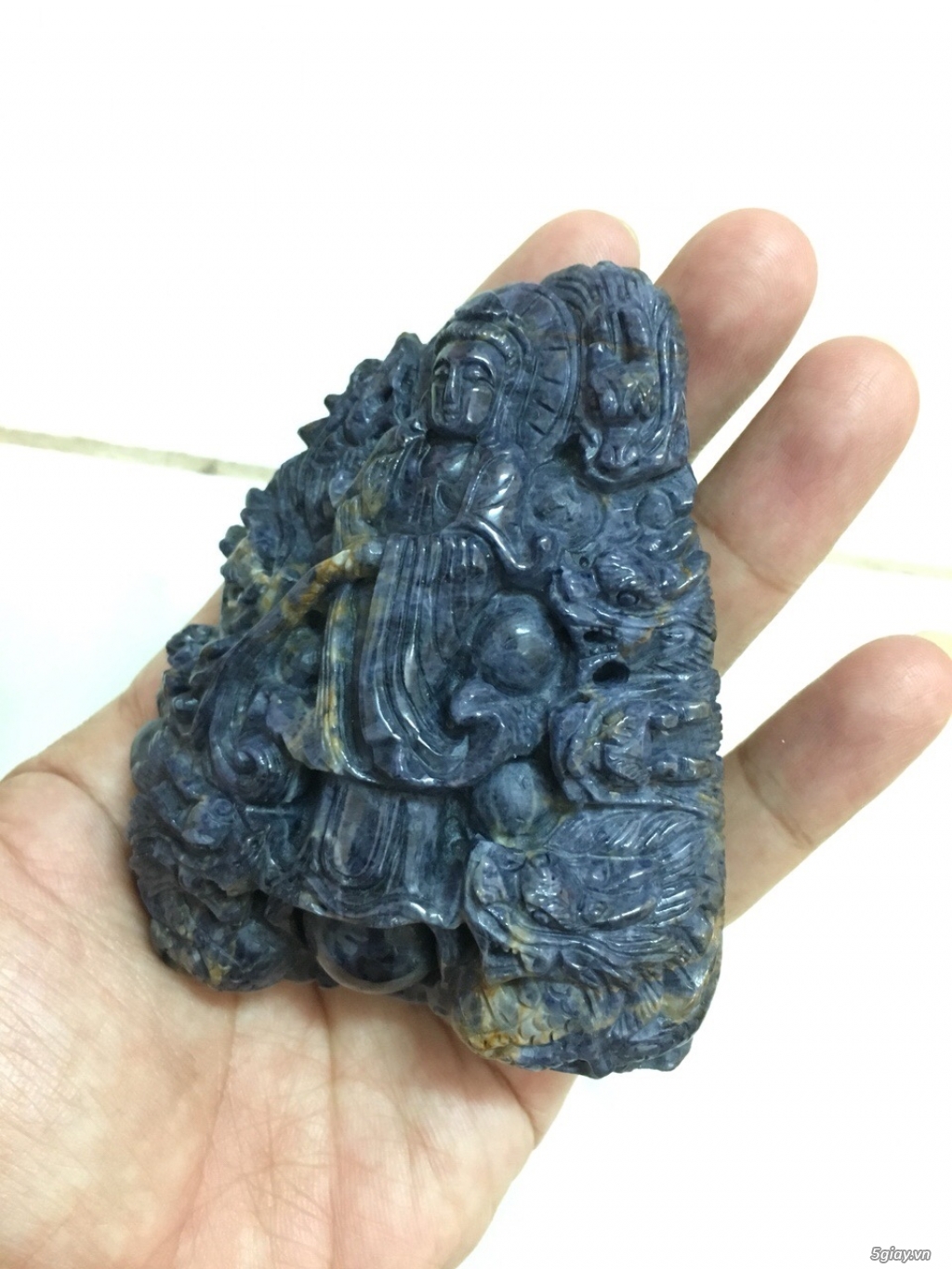 Mặt dây, Nhẫn Cẩm thạch chạm rồng, Tỳ hưu phong thuỷ - 12