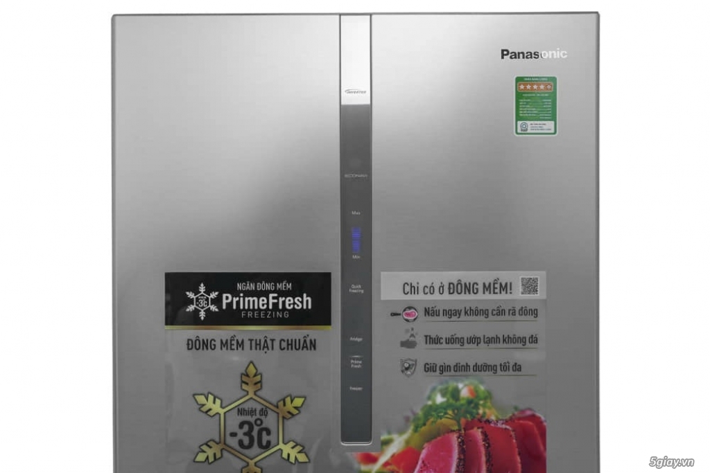 Tủ lạnh Panasonic inverter 322L NR-BC369XSVN new 100% - 1