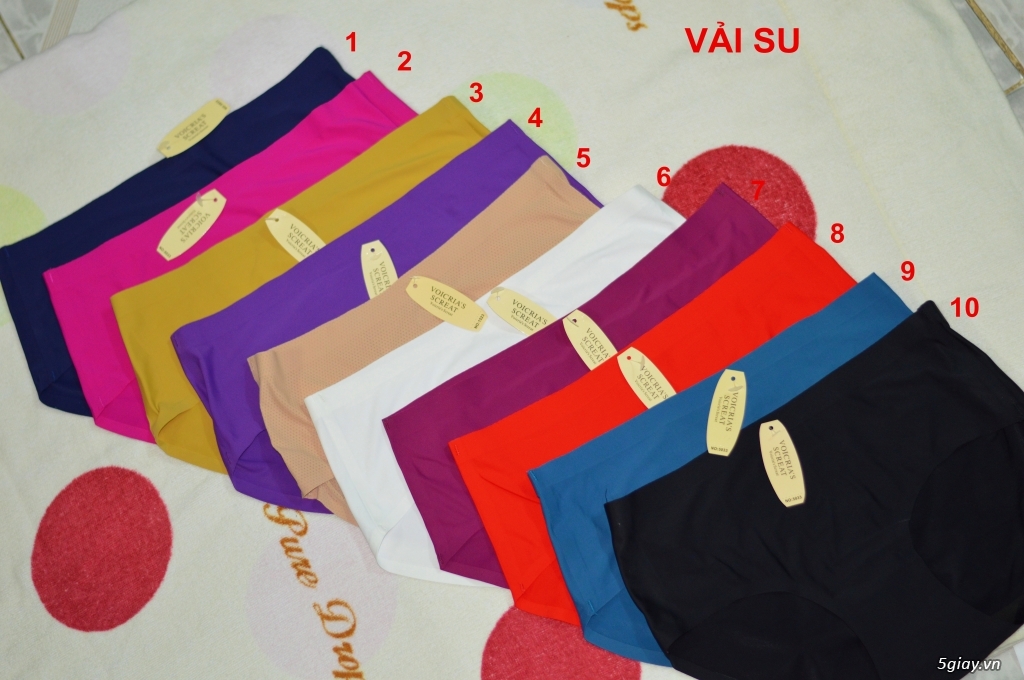 [HCM] - Sỉ và Lẻ quần áo lót VNXK chất vải Victoria's Secret siêu rẻ - 1