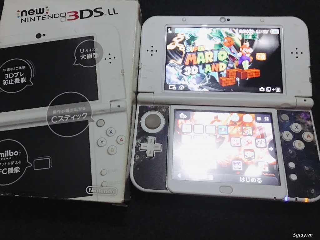 Cần bán nintendo new 3DS LL đã hacked 5giay