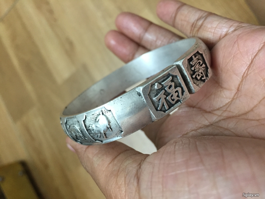 Cần bán vòng bạc phong thủy 12 con giáp. Giá 250k - 3