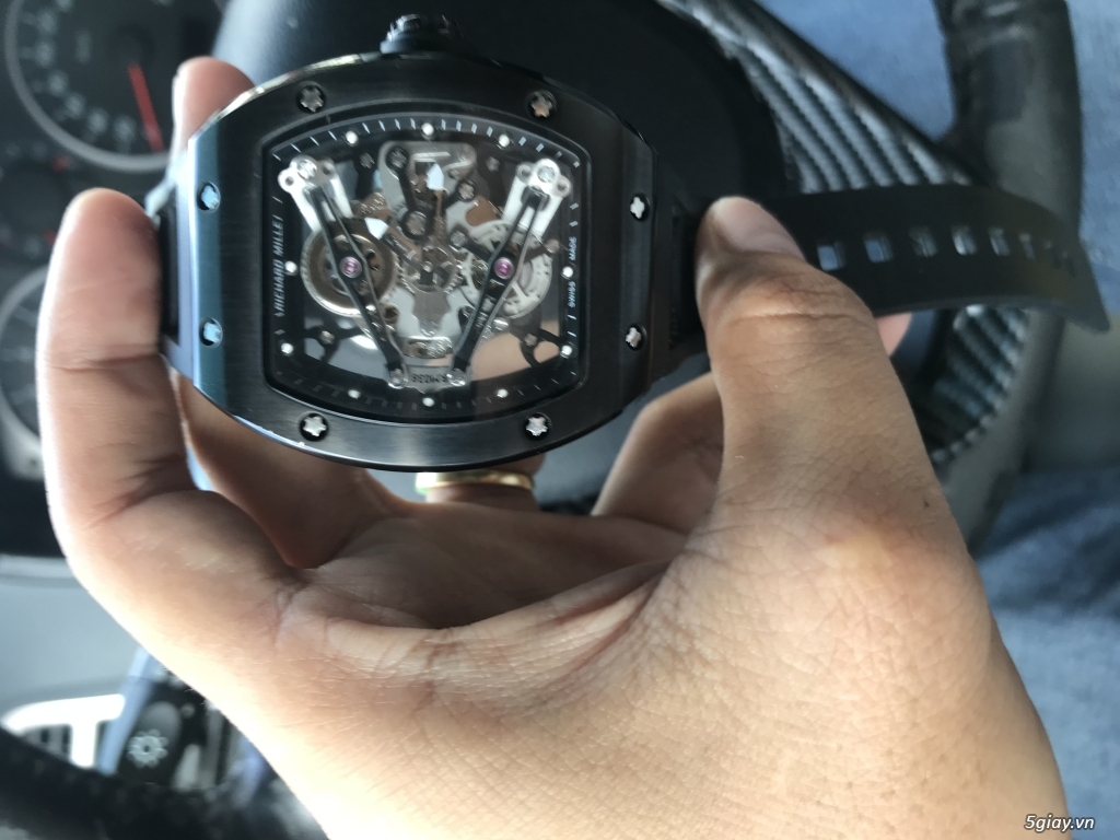 Thanh lý siêu đồng hồ Richard Mille RM038 black edition