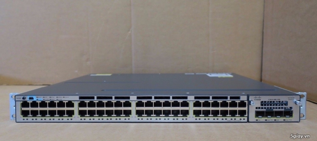 Bán Cisco WS-C3750X 48T-S 48 Port siêu giảm giá chỉ còn 15.000.000đ - 1