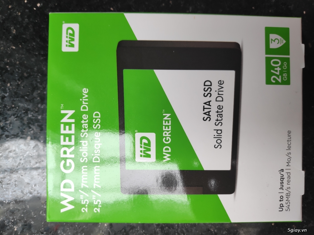 Can ban 2 SSD WD Green 240GB - 1