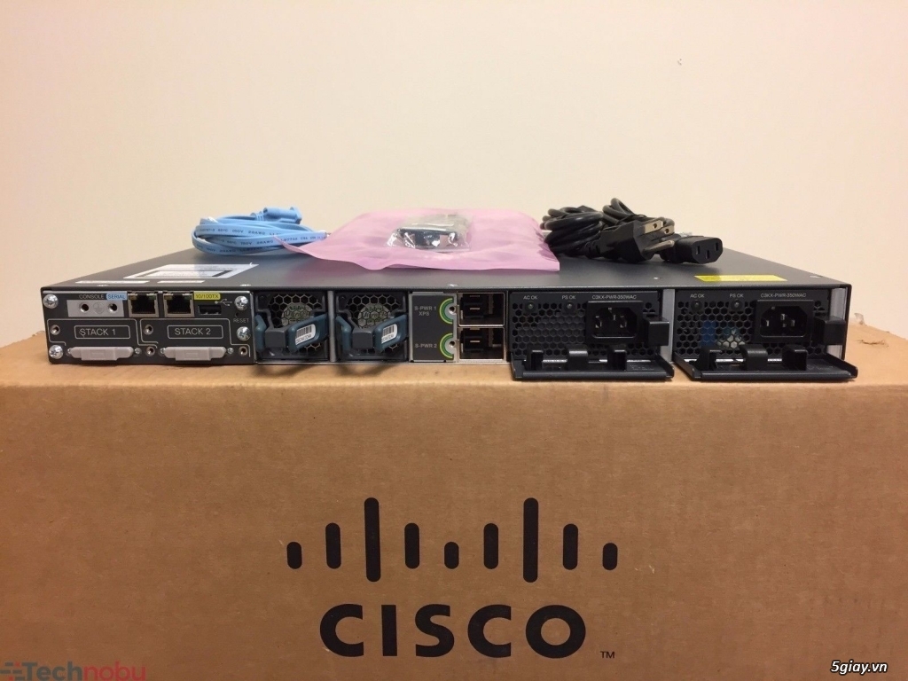 Bán Cisco WS-C3750X 48T-S 48 Port siêu giảm giá chỉ còn 15.000.000đ - 3