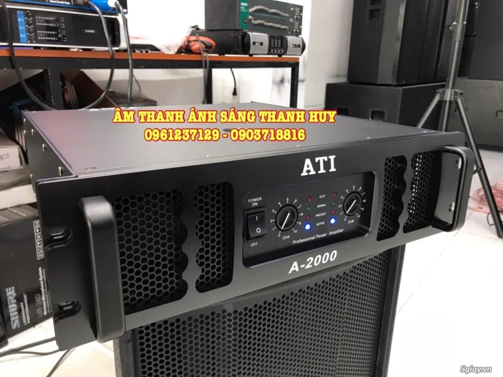 Đẩy công suất 2 kênh ATI A2000 hàng chính hãng - 1