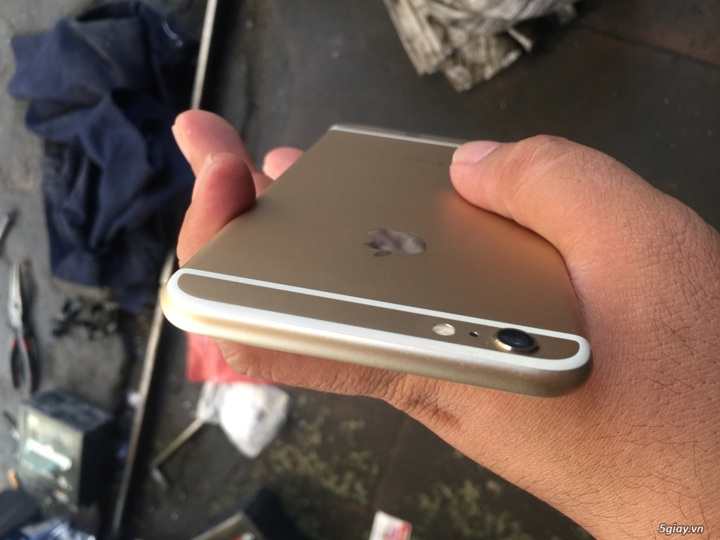 Iphone 6plus gold 64g zin all new 99%