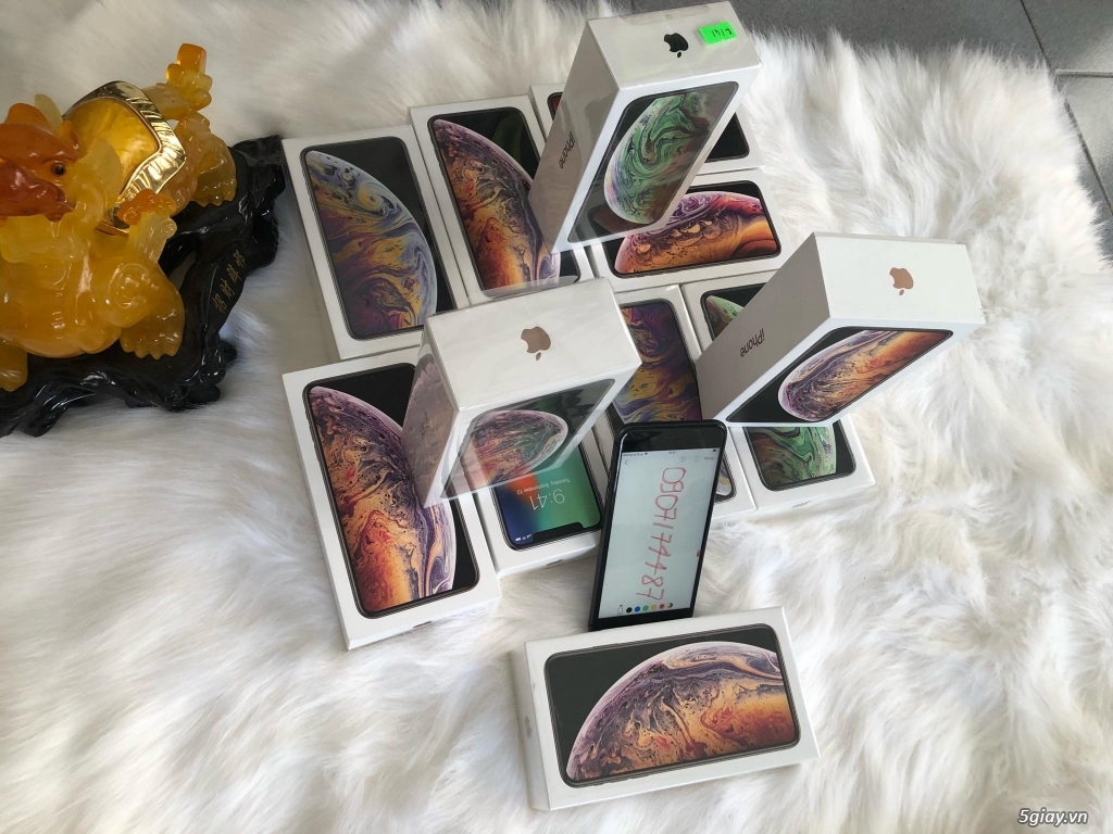 IPHONE Xs Max 64G -> 512G Lock Mỹ Fullbox new Seal giá tốt TẠI CẦN THƠ - 1