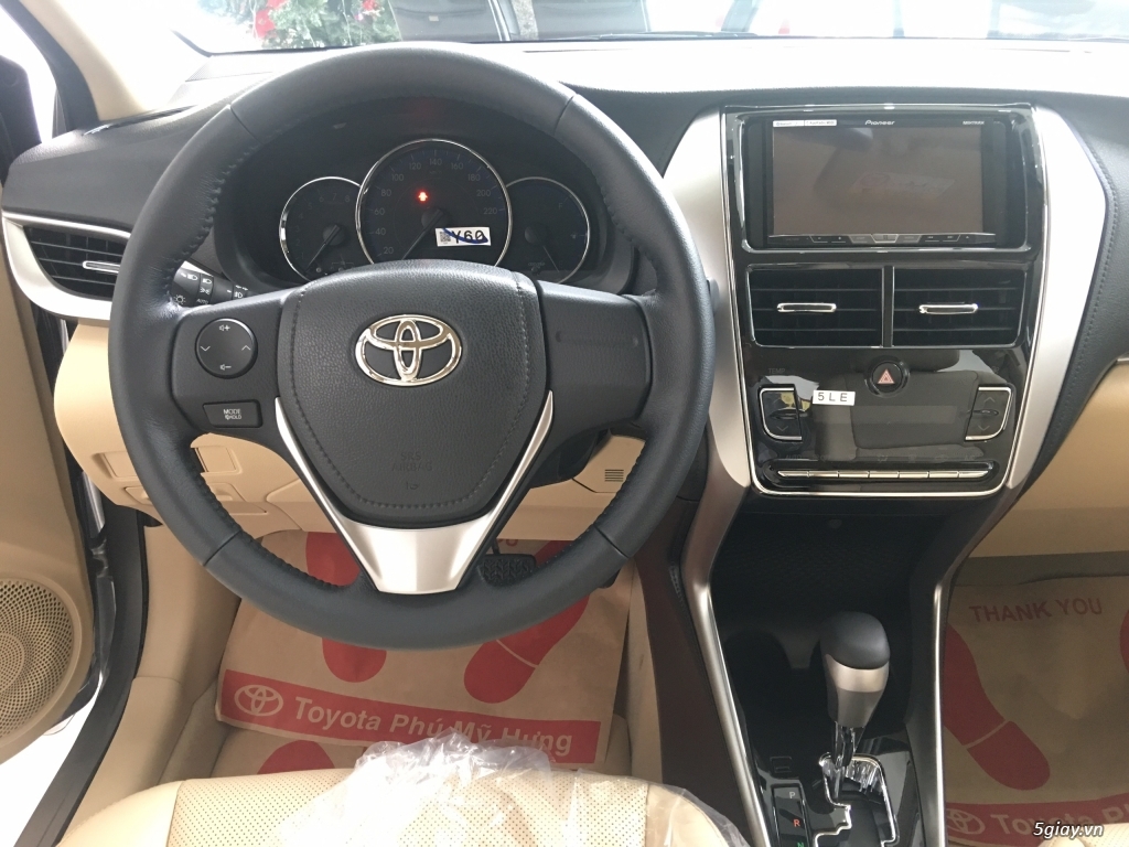 Toyota Vios 2019 Giảm ngay 22tr + Bảo hiểm vật chất, Giá kho cuối năm - 4