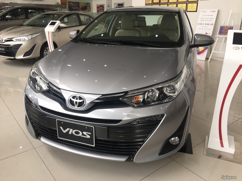 Toyota Vios 2019 Giảm ngay 22tr + Bảo hiểm vật chất, Giá kho cuối năm - 1