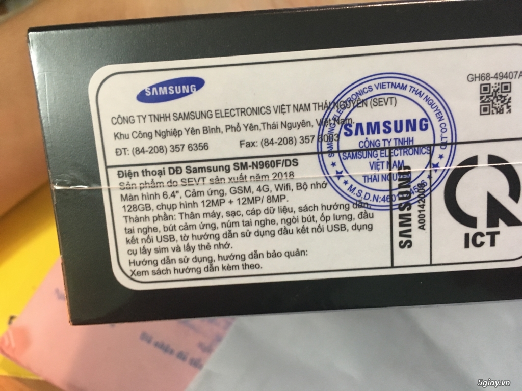 Bán Samsung Galaxy Note 9 128GB mới 100% - 2