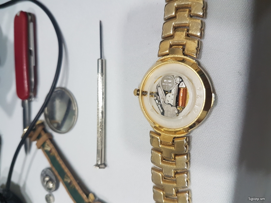 Sửa chữa, thay pin & đánh bóng, làm mới đẹp các loại đồng hồ đeo tay - 44