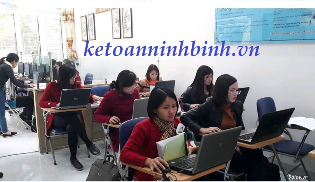 Đào tạo kế toán thực hành trên 100% chứng từ thực tế Ninh Bình