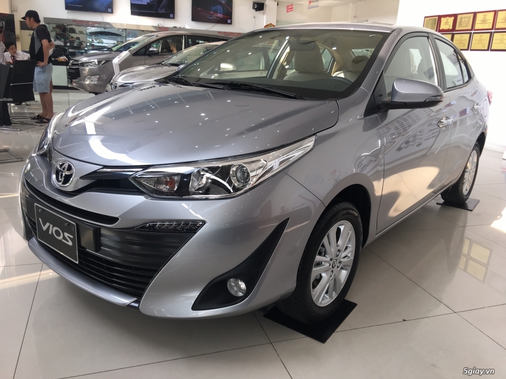 Toyota Vios 2019 Giảm ngay 22tr + Bảo hiểm vật chất, Giá kho cuối năm - 1