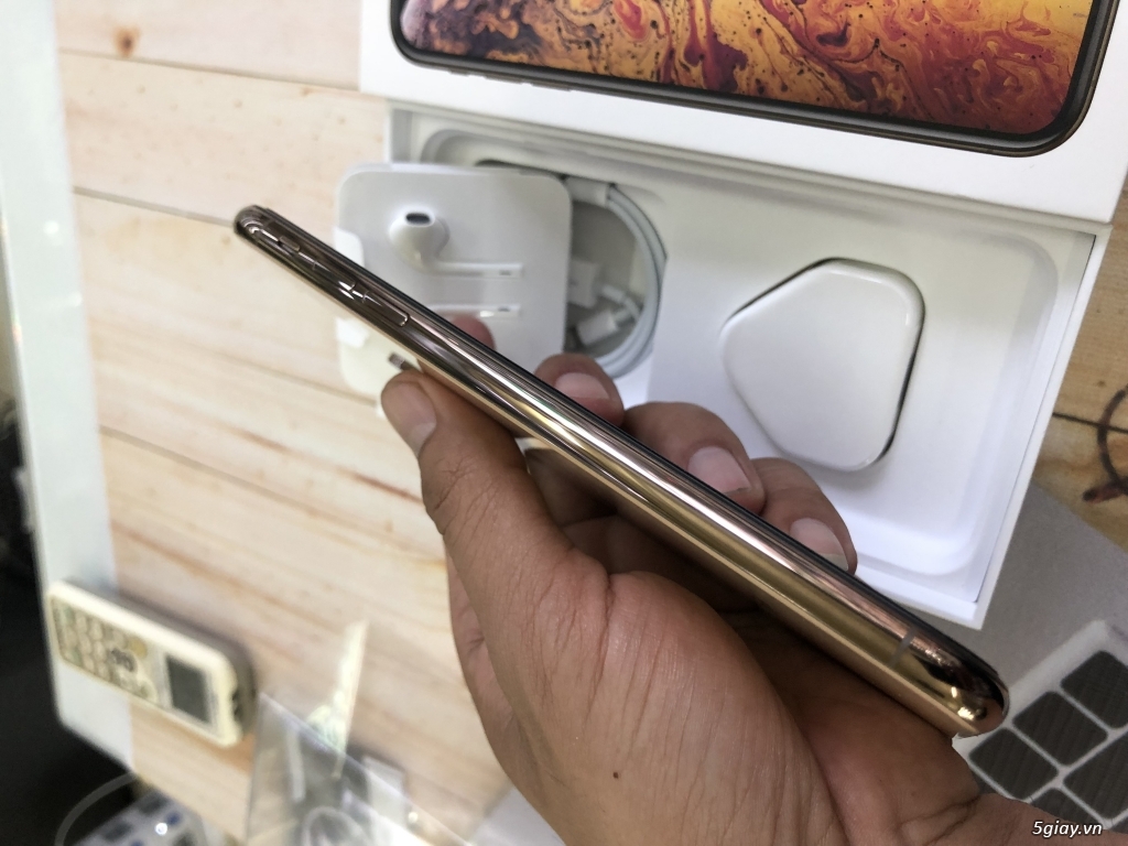 Iphone Max 64GB fullbox màu Gold 2 sim ZA/A new 99,99% - 2