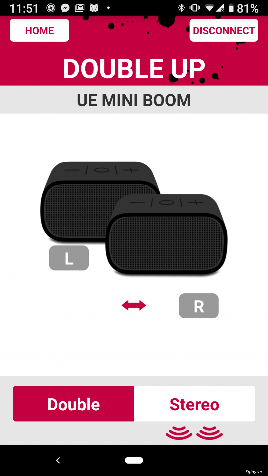 Loa UE Mini Boom Bluetooth Pin 10h Kết Nối 2 Loa - 2
