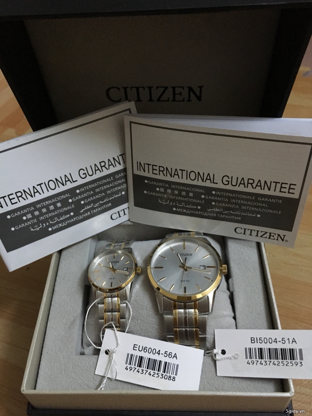 Nhượng lại đồng hồ chính hãng citizen, Fossil mới 100% giá rẻ
