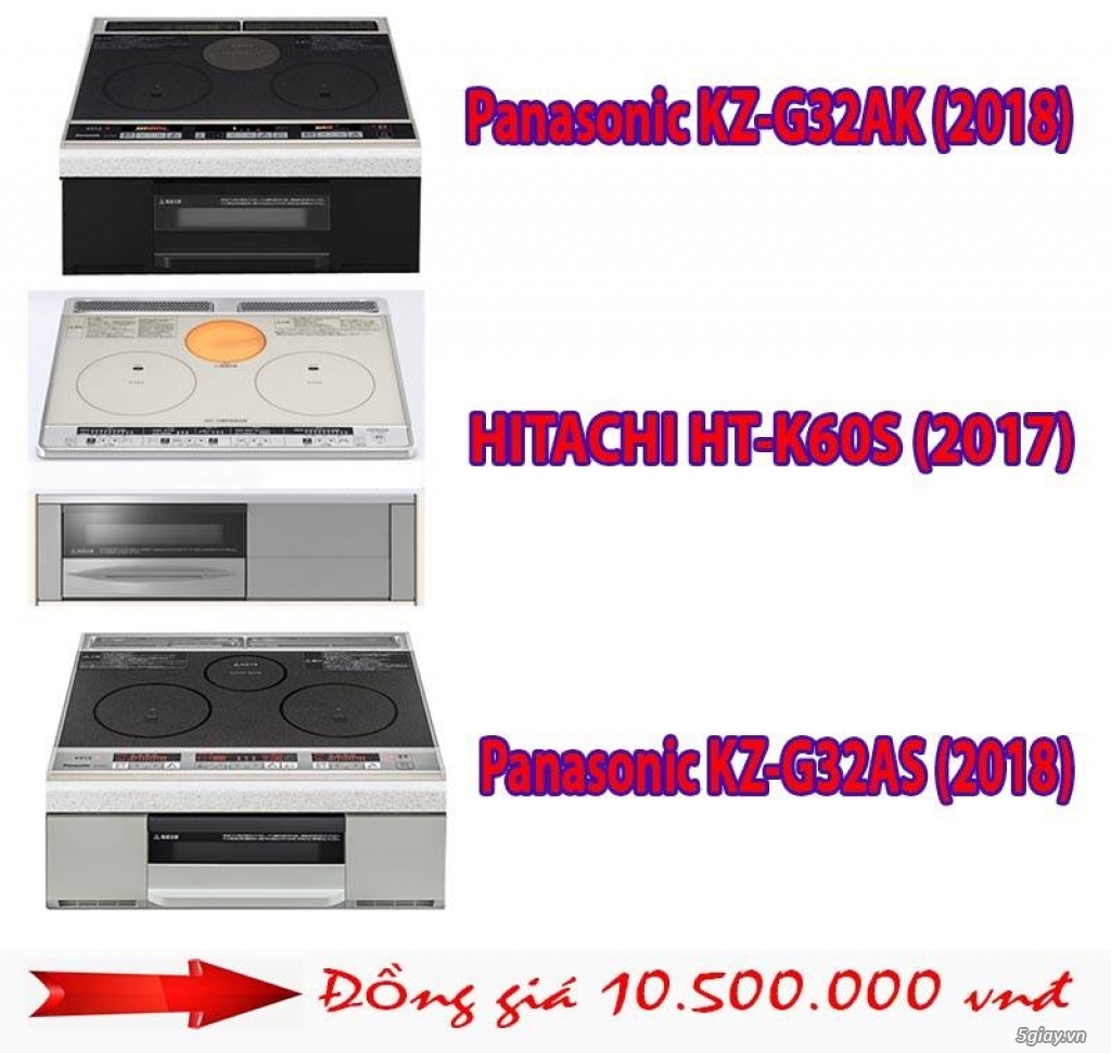 Bếp từ âm hàng nội địa Nhật - 1