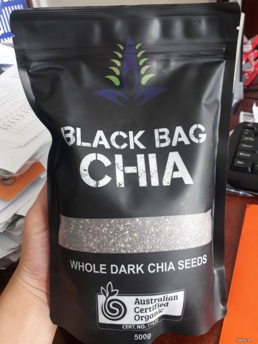 hạt chia đen black bag 500g Mỹ – cung cấp Omega 3 và hỗ trợ giảm cân