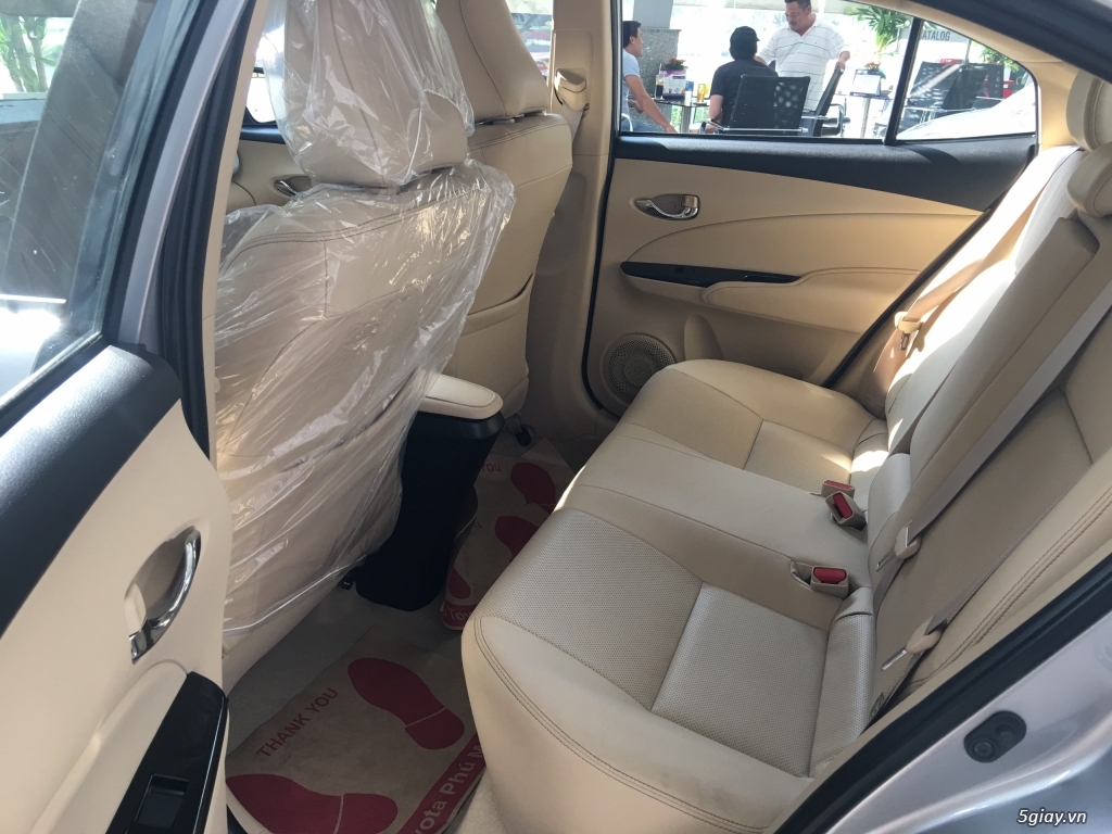 Toyota Vios 2019 Giảm ngay từ 22tr + 2 năm BHVC +DVD, Giá kho cuối năm - 5