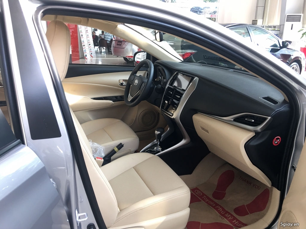 Toyota Vios 2019 Giảm ngay từ 22tr + 2 năm BHVC +DVD, Giá kho cuối năm - 3