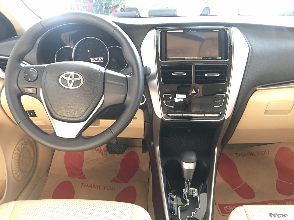 Toyota Vios 2019 Giảm ngay từ 22tr + 2 năm BHVC +DVD, Giá kho cuối năm - 4
