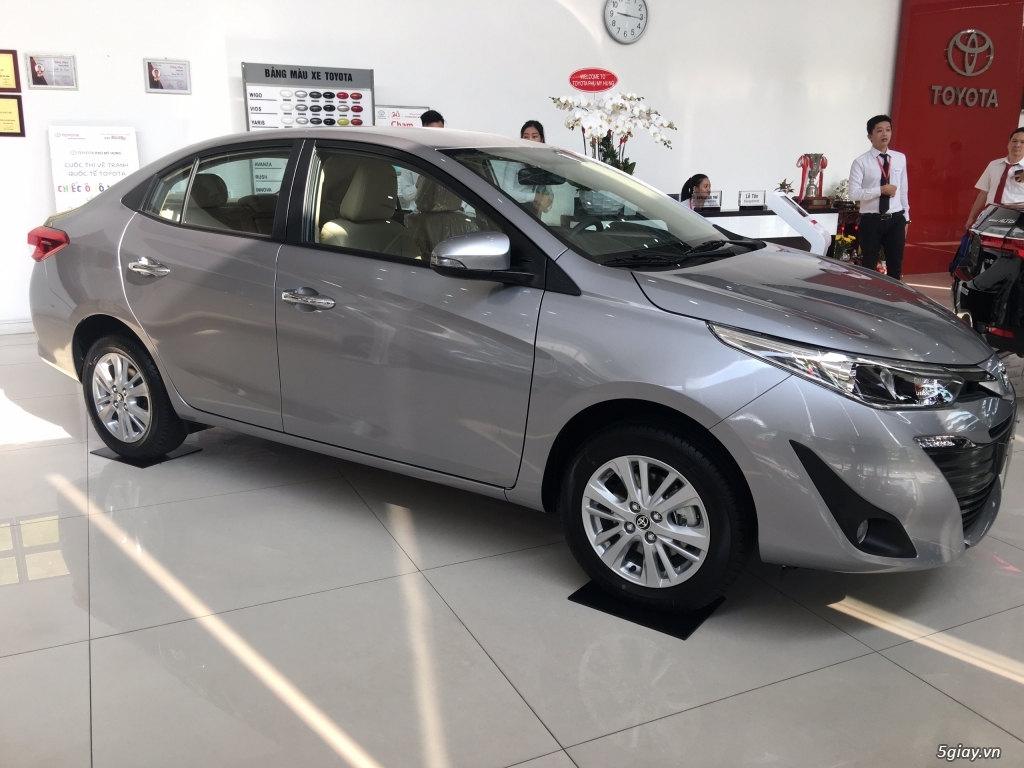 Toyota Vios 2019 Giảm ngay từ 22tr + 2 năm BHVC +DVD, Giá kho cuối năm - 1