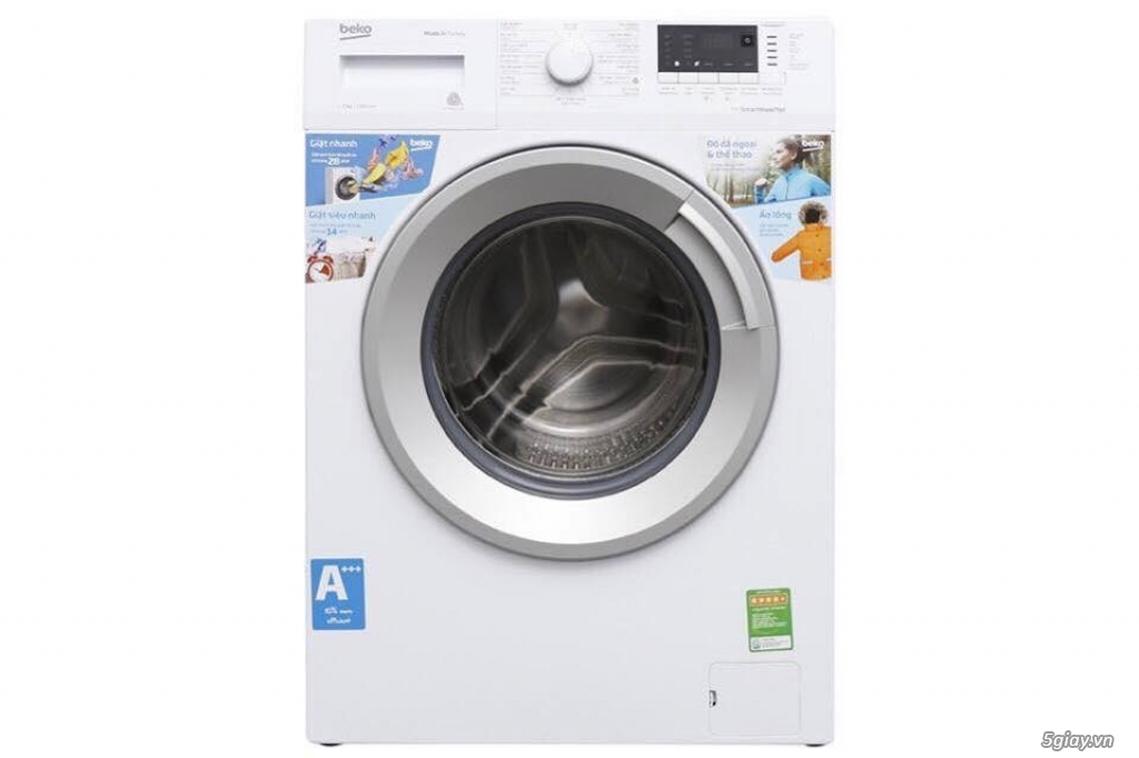 máy giặt BEKO inverter lồng ngang 7kg model WTE 7512 XÓ model 2018 - 2