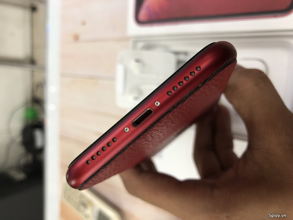 Iphone XR 64GB fullbox màu Red 2 sim ZA/A new 99,99% - 2