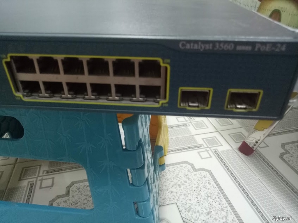 Thanh lý Switch POE 24 port Cisco 3560-24PS