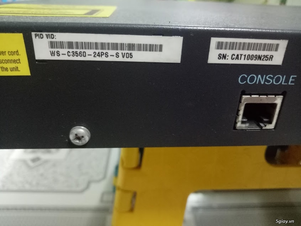 Thanh lý Switch POE 24 port Cisco 3560-24PS - 1