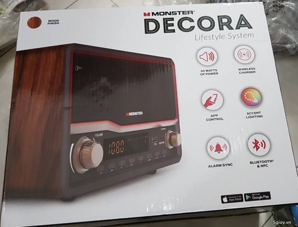 Loa Bluetooth Mỹ độc lạ! Monster Decora Lifestyle System