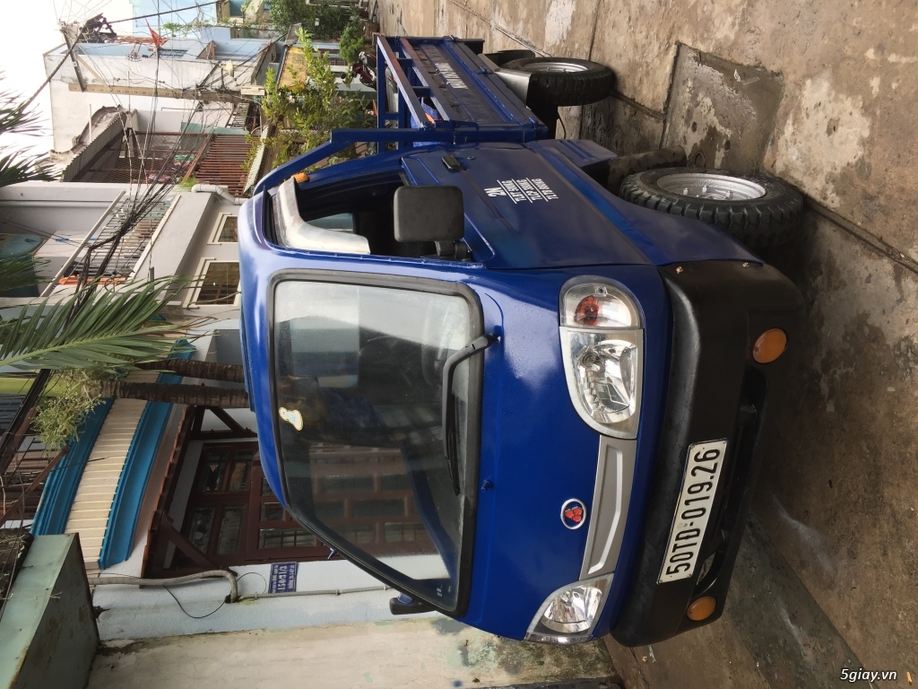 Xe 4 bánh thí điểm thay thế xe ba gác - 50TĐ chạy được giờ cấm . - 7