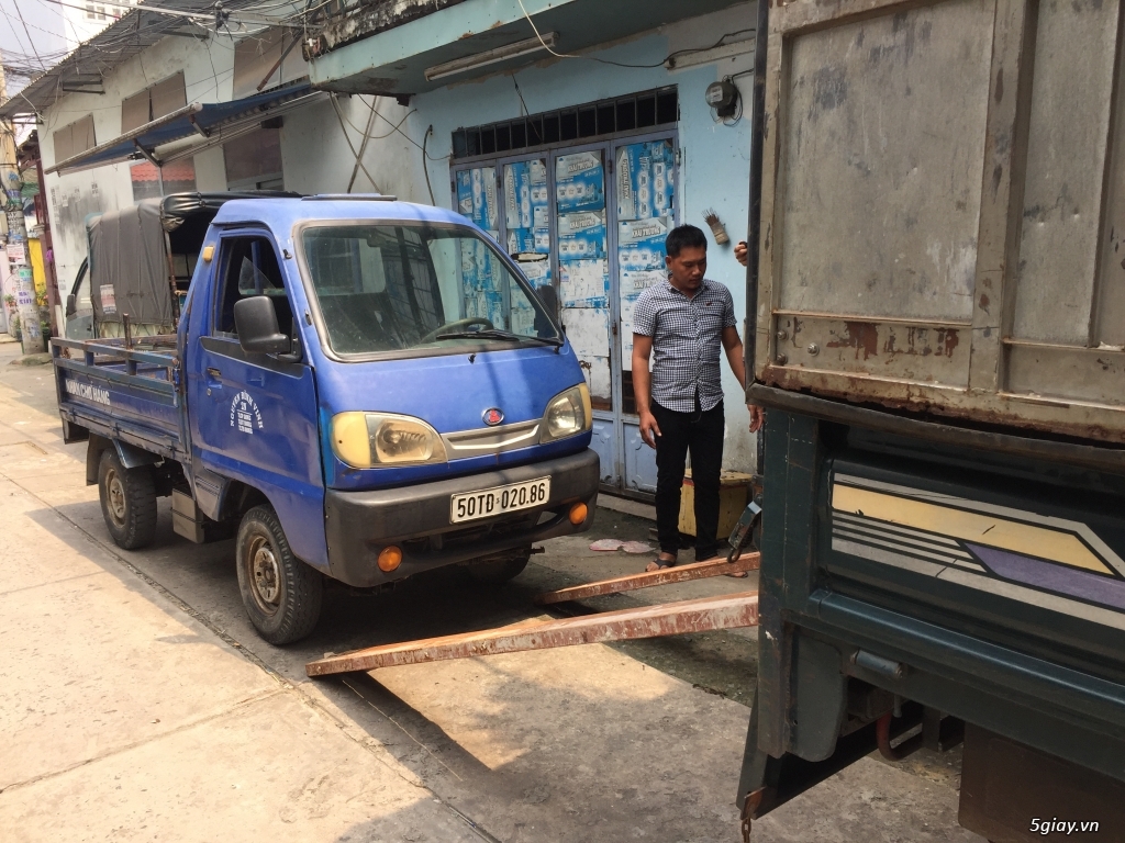 Xe 4 bánh thí điểm thay thế xe ba gác - 50TĐ chạy được giờ cấm . - 30