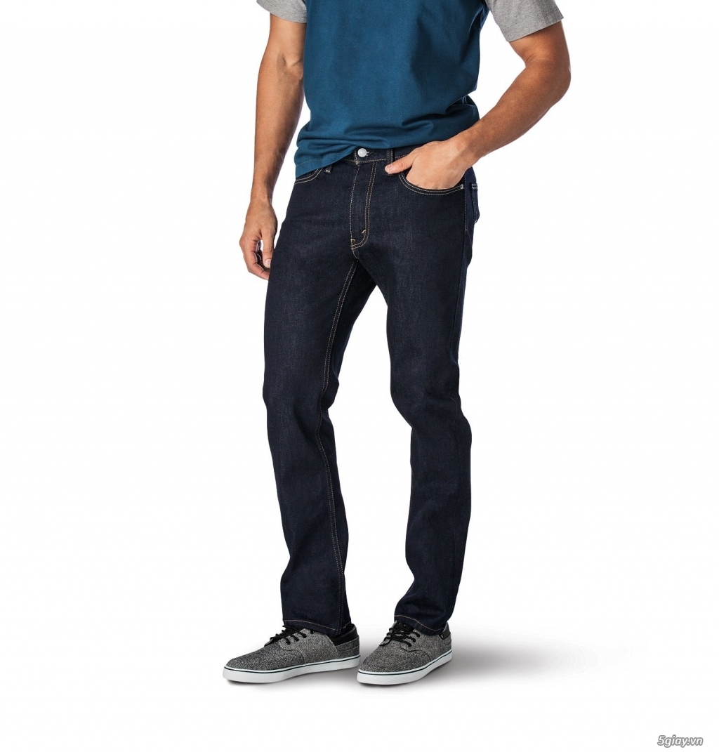Chuyên bán quần jeans Nam Levi's 511 dáng xuông đủ màu đủ size - 2