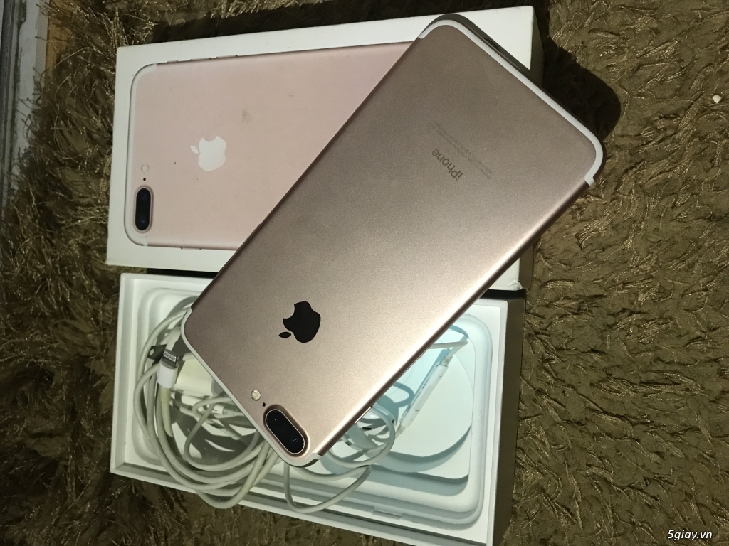 Iphone 7plus 32g rose gold zin áp xuất có trả góp - 2