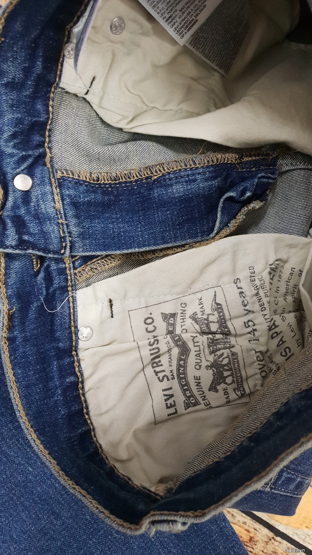 Chuyên bán quần jeans Nam Levi's 511 dáng xuông đủ màu đủ size - 14
