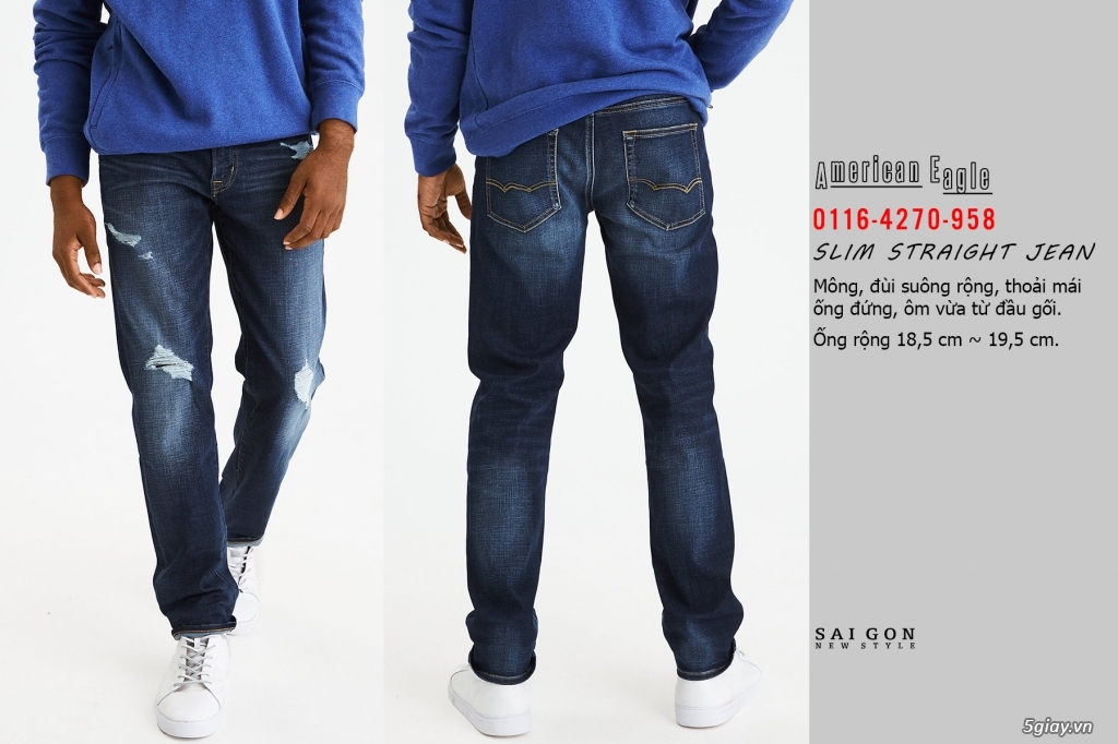 CUỐI NĂM rồi SALE thôi - 10% - 15% - 30% quần jean nam hàng hiệu - 4
