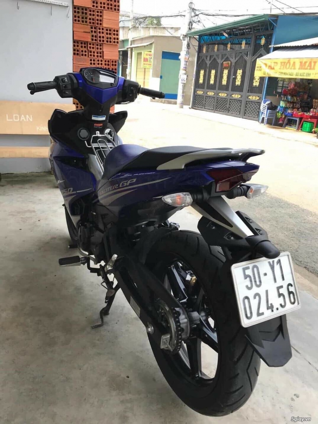 Cần bán gấp Exciter 150 xanh gp 2017 - 1