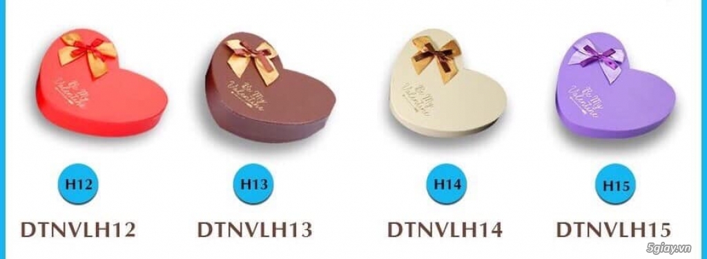 Cung cấp Sỉ - Lẻ các mẫu hộp quà đựng Chocolate mùa Valentine 2019 - 15