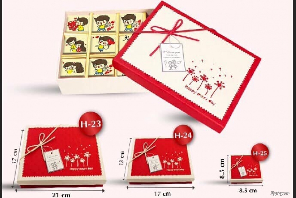 Cung cấp Sỉ - Lẻ các mẫu hộp quà đựng Chocolate mùa Valentine 2019 - 21